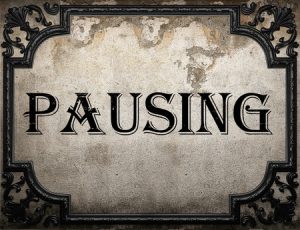 Pausing and Public Speaking